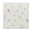 Crane Baby Cotton Sateen Fitted Crib Sheet - 2 of 4