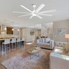 Parrot Uncle 72" Modern Smart Ceiling Fan with Lights and Remote through Phone, Amazon Alexa or Google assistant - 3 of 4