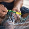 Unique Bargains 5 Pcs Net Repair Needle Fishing Netting Needle 5.2 Inch Long Plastic Cast Net Sewing NeedleYellow - 2 of 4
