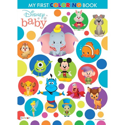 Download Disney Baby My 1st Coloring Book Target