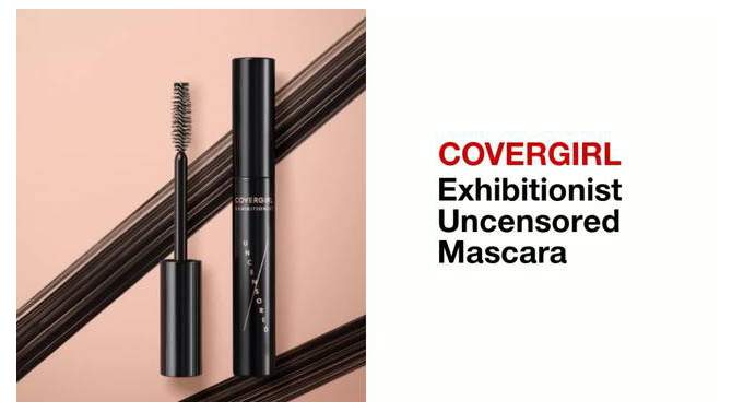 COVERGIRL Exhibitionist Uncensored Mascara - 0.3 fl oz, 2 of 7, play video