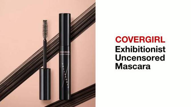 COVERGIRL Exhibitionist Uncensored Mascara - 0.3 fl oz, 2 of 8, play video