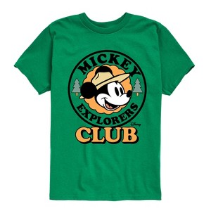 Boys' - Disney - Little Explorers Club Short Sleeve Graphic T-Shirt - 1 of 4
