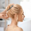 Unique Bargains Women's Metal Long Duckbill Hair Clips Amber Gray 5.31"x0.83"x1.18" 2 Pcs - 3 of 4