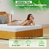 BestMassage 5 Inch Green Tea Memory Foam Mattress Cooling Gel Infused Mattress - 2 of 4