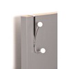 Evideco French Home Goods Versatile Over-the-Door Metal Rack with Ceramic Hooks - 2 of 4