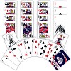 MasterPieces Officially Licensed NCAA Gonzaga Bulldogs Playing Cards - 54 Card Deck for Adults - 3 of 4