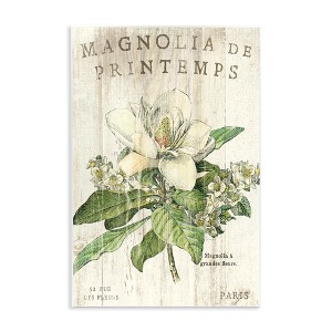 Stupell Industries French Magnolias In Spring Wall Plaque Art - 1 of 4