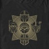 Men's Star Wars: The Mandalorian Grogu Helmets Outline T-Shirt - 2 of 4