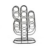 Gulches 13 Bottle Tabletop Cactus Wine Rack Modern Industrial Iron Design, No Assembly Required - 3 of 4