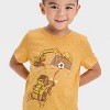 Toddler Boys' Short Sleeve Construction Soccer Graphic T-Shirt - Cat & Jack™ Brown - image 2 of 4