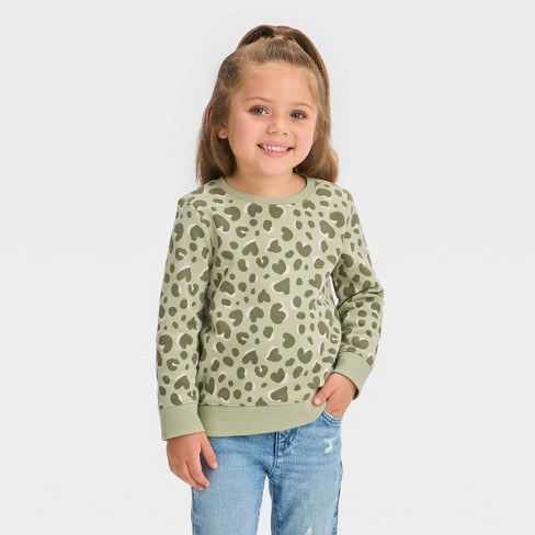 Toddler girl cheap fleece pullover