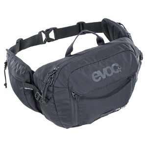 EVOC Hip Pack 3L + 1.5L Bladder, Hydration Bag, Volume: 3L, Bladder: Included (1.5L), Black - 1 of 4