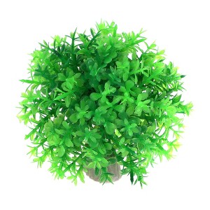 Unique Bargains Artificial Grass Ball for Fish Tank Landscape Decoration 3.74x3.74 Inch 1 Pcs - 1 of 4