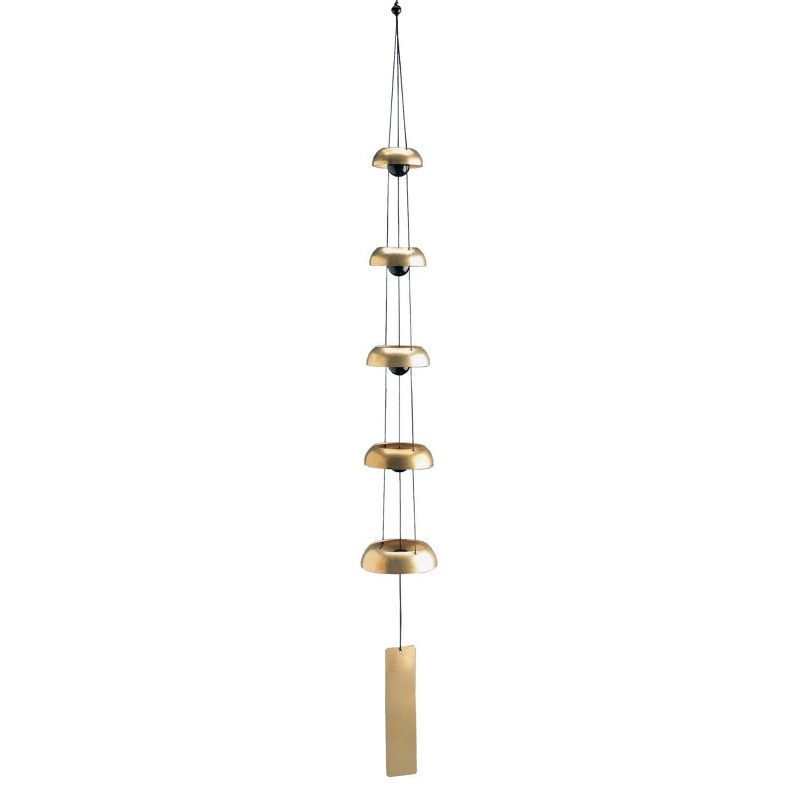 Woodstock Wind Chimes Signature Collection, Woodstock Temple Bells, Quintet, 32'' Wind Bell, 1 of 10