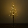 5'1" Sullivans Christmas Lighted Silver Iced Tree, Indoor Christmas Decor - 3 of 3