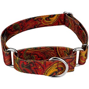 Country Brook Petz Martingale Dog Collar - Paisley Collection - 1 of 4