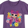Girls' - LOL Surprise! - Skater Chick w/ Flowers Fitted Short Sleeve Graphic T-Shirt - 2 of 4