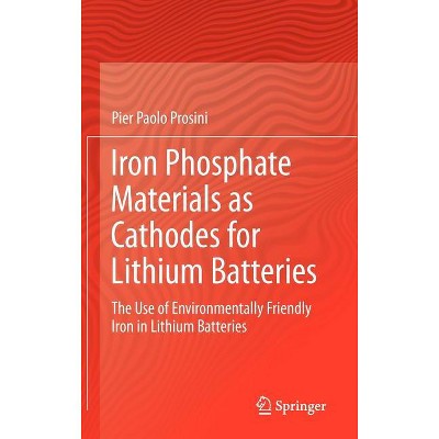 Iron Phosphate Materials as Cathodes for Lithium Batteries - by  Pier Paolo Prosini (Hardcover)