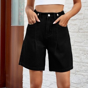 Womens Jean Shorts High Waisted