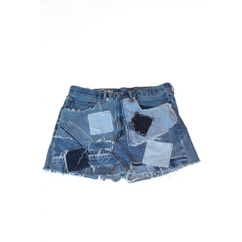 Women's Wo's Patch Denim Skirt - knotWTR - image 1 of 4