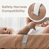 Muslin Fitted Changing Pad Cover, Extra Soft Diaper Changing Station Covers for Baby Girls Boys, Changing Pad Sheets Neutral by Comfy Cubs - 3 of 4