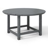 WestinTrends Malibu Kids 5-Piece HDPE Outdoor Patio Round Dining Table and Chairs Set - 4 of 4