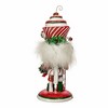 Kurt Adler 12-Inch Hollywood Cupcake Swirl Hat Nutcracker - 2 of 4