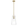 Kira Minimalist One-Light Pendant - Modern Steel Design for Kitchen or Living Area - 3 of 4