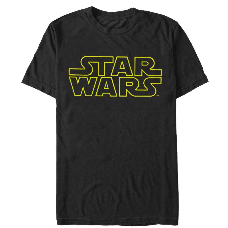 Men's Star Wars Movie Logo T-Shirt, 1 of 6