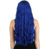 HalloweenCostumes.com One Size Fits Most Women Royal Blue Full Wavy Women's Wig, Blue - 2 of 4