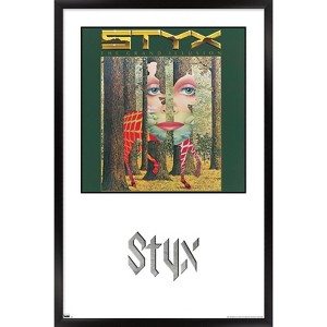 Trends International Styx - The Grand Illusion Album Series Framed Wall Poster Prints - 1 of 4