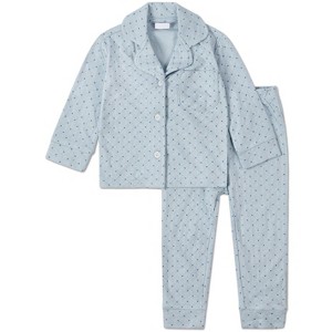 MiniMoi Little Dots Pointelle 2 Pc Pajama Set - 1 of 4