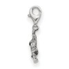 Black Bow Jewelry Sterling Silver Monkey Clip-on Bead Charm - 3 of 4