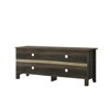58" Particle Board TV Stand with Open and Adjustable Shelves and Cable Management for Living Room and Bedroom - 4 of 4