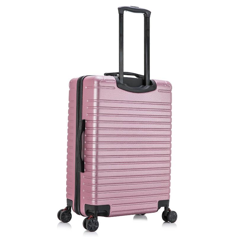 InUSA Deep Lightweight Hardside Medium Checked Spinner Suitcase, 6 of 19