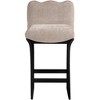 Meridian Furniture,Shaw Chenille Fabric Upholstered Counter Stool - 2 of 4