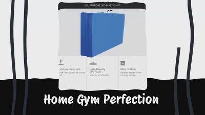 Multi-Color Extra Thick High Density Gymnastics Mat