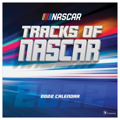 2022 Wall Calendar Tracks of NASCAR - The Time Factory