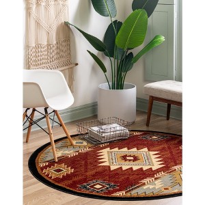 Unique Loom  Pioneer Kallispell Area Rug - 1 of 4