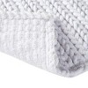 ChicFurnit Bath Rug and Mat Fade Resistant Chenille Cotton for Bathroom Use, White, 30"*20"*0.5" - 4 of 4