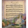 Manual Woodworkers and Weavers Church in the Country Amazing Grace Tapestry Throw 50"x60", Cotton, Rustic Faith-Based Design - 3 of 3