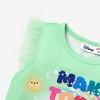 Disney Princess Ariel Cinderella Toddler Girl  Character Print with Ruffled Sleeve Top T-shirts Tee - 2 of 4