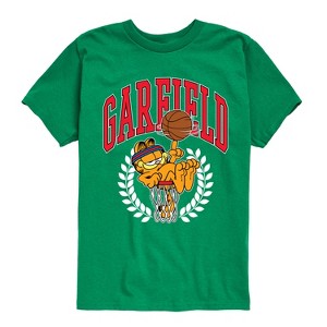 Boys' - Garfield - Basketball Short Sleeve Graphic T-Shirt - 1 of 4