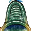 Slickblue Handmade Hand-Painted Steel Christmas Ornament – Lightweight Holiday Decoration, 3 Options: Bell/Star/Tree - 3 of 3