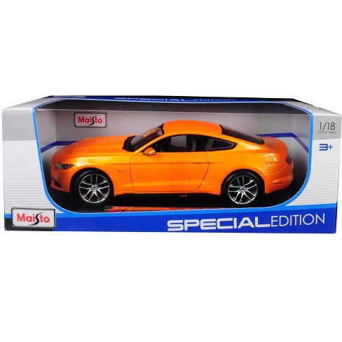 2015 Ford Mustang GT 5.0 Metallic Orange Special Edition 1/18 Diecast ...