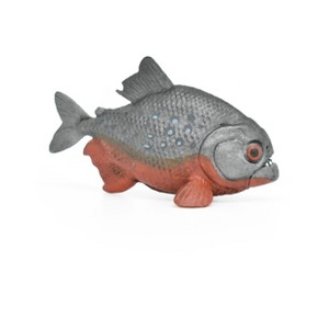 Collectible Wildlife Gifts | Piranha, PiraÃ±a, Museum Quality Rubber Fish, Realistic Hand Painted Figure,  Figurine,  Gift,   2 1/2"  CWG265 B242 - 1 of 4