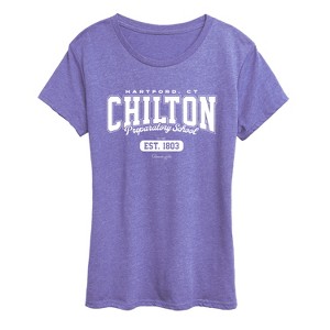 Women's - Gilmore Girls - Chilton Prep Short Sleeve Graphic T-Shirt - 1 of 3