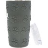 Pavilion Gift Company - Cats - 20 oz Travel Tumbler with 3D Silicone Wrap - Portable Drinkware - 3 of 4