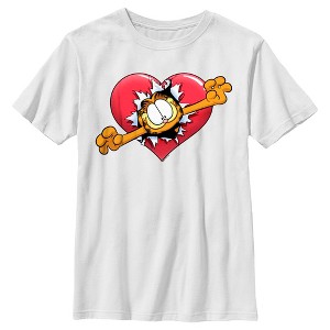 Boy's Garfield Surprise Love T-Shirt - 1 of 4